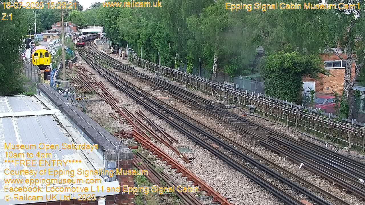 Epping Central Line Station, Epping Signal Cabin Live Cam - Epping Forest, Essex, East England, United Kingdom
