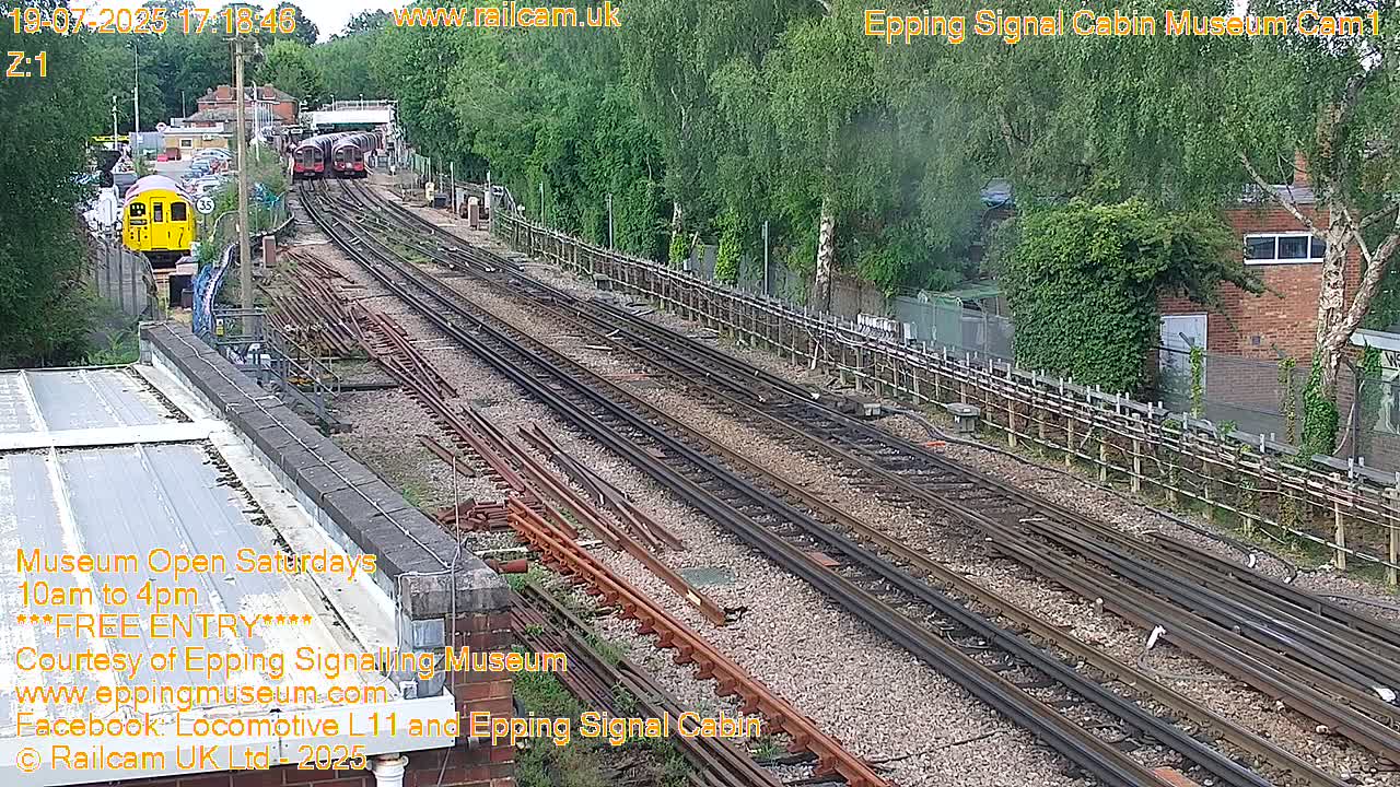 Epping Central Line Station, Epping Signal Cabin Live Cam - Epping Forest, Essex, East England, United Kingdom