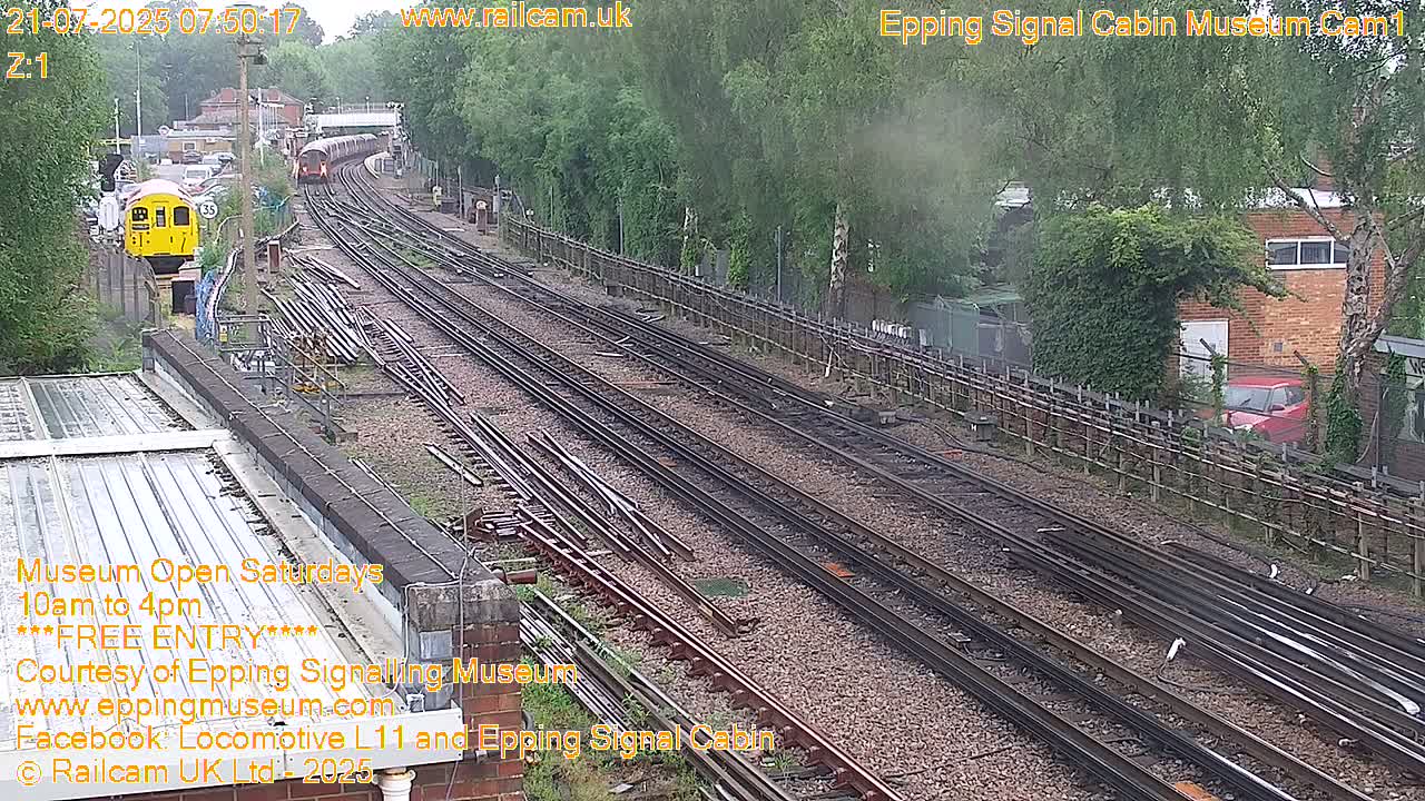 Epping Central Line Station, Epping Signal Cabin Live Cam - Epping Forest, Essex, East England, United Kingdom