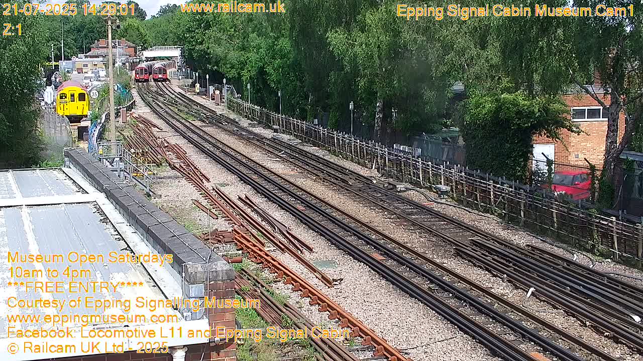 Epping Central Line Station, Epping Signal Cabin Live Cam - Epping Forest, Essex, East England, United Kingdom