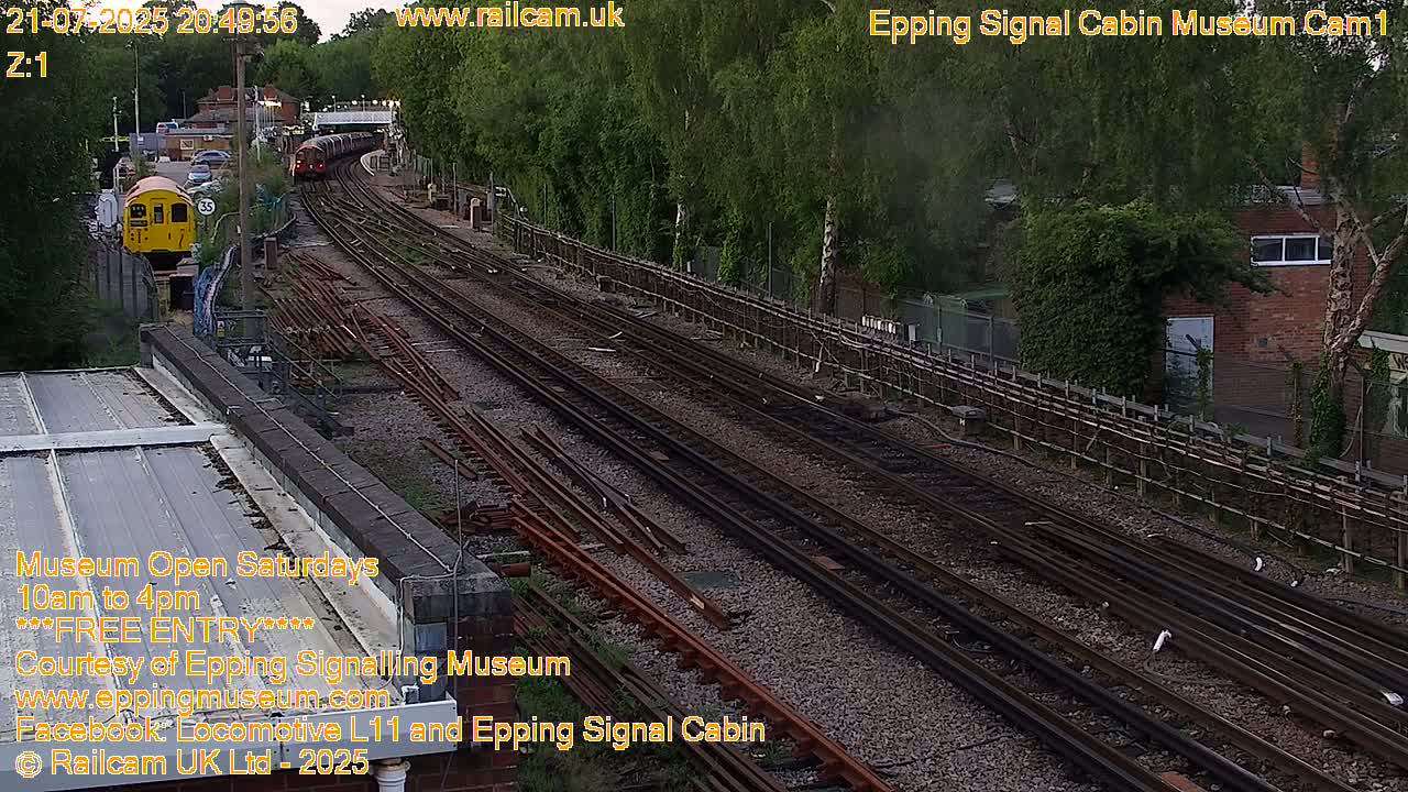 Epping Central Line Station, Epping Signal Cabin Live Cam - Epping Forest, Essex, East England, United Kingdom