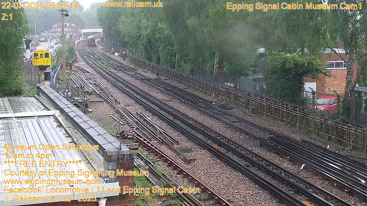 Epping Central Line Station, Epping Signal Cabin Live Cam - Epping Forest, Essex, East England, United Kingdom