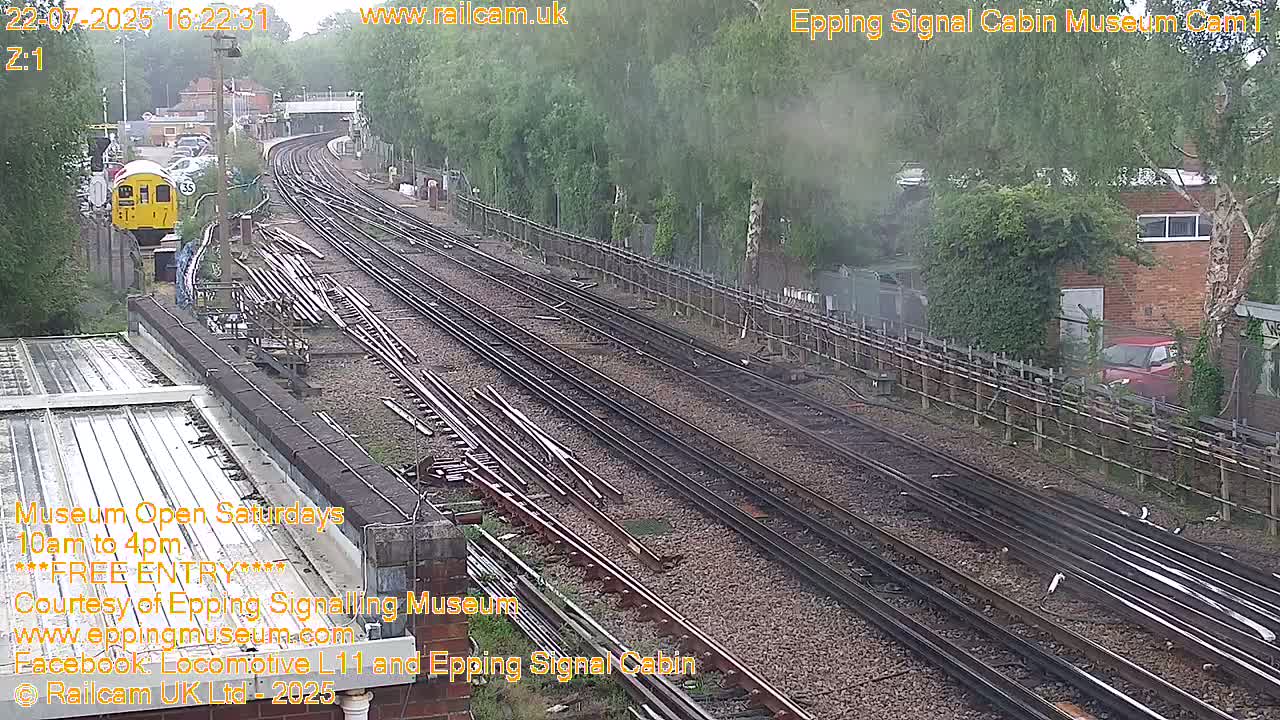 Epping Central Line Station, Epping Signal Cabin Live Cam - Epping Forest, Essex, East England, United Kingdom