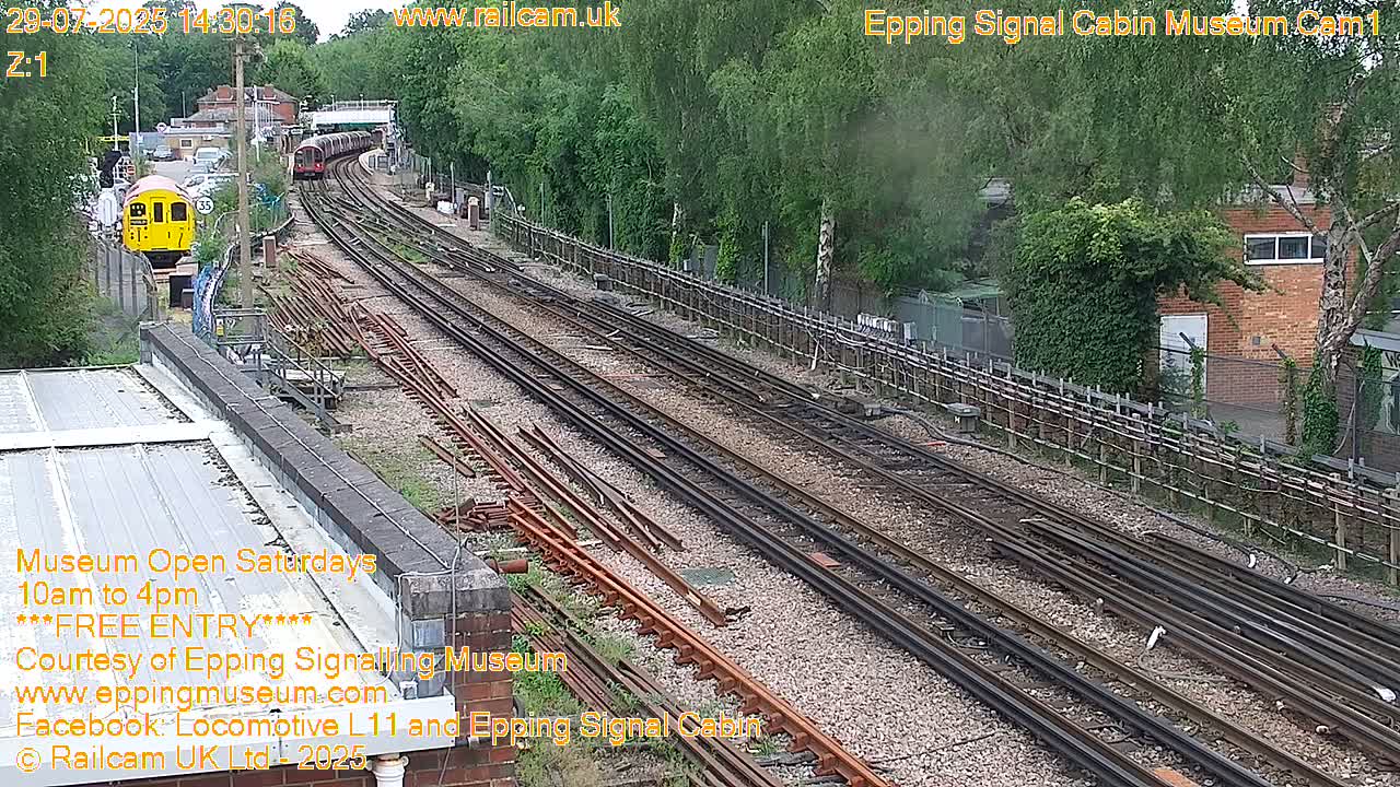 Epping Central Line Station, Epping Signal Cabin Live Cam - Epping Forest, Essex, East England, United Kingdom