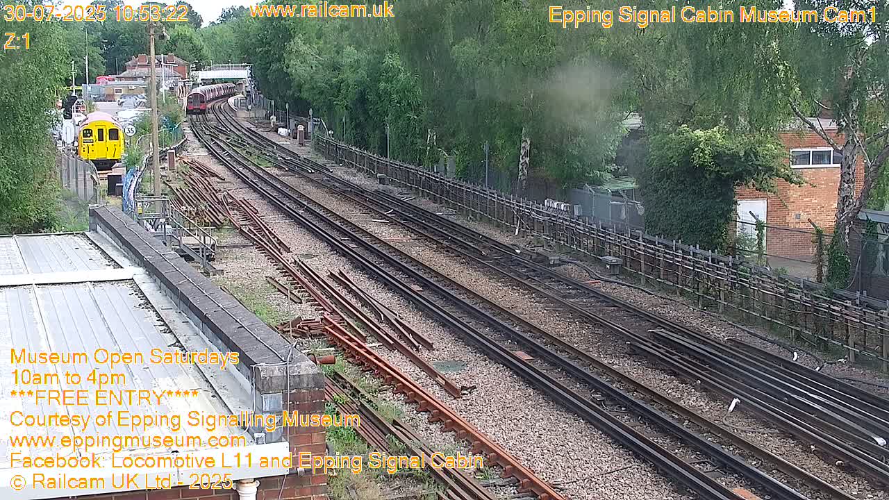 Epping Central Line Station, Epping Signal Cabin Live Cam - Epping Forest, Essex, East England, United Kingdom