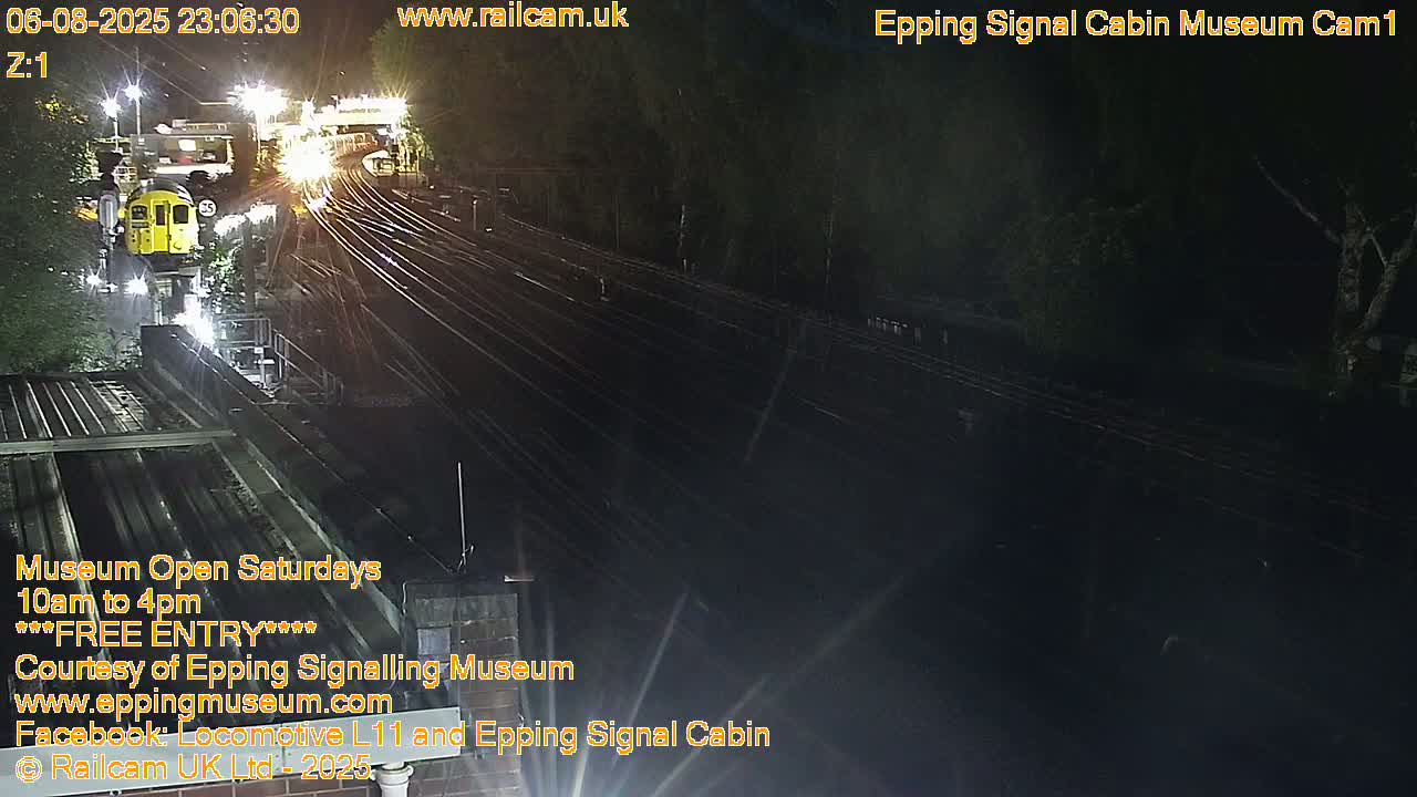 Epping Central Line Station, Epping Signal Cabin Live Cam - Epping Forest, Essex, East England, United Kingdom