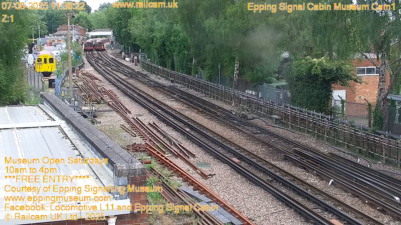 Epping Central Line Station, Epping Signal Cabin Live Cam - Epping Forest, Essex, East England, United Kingdom