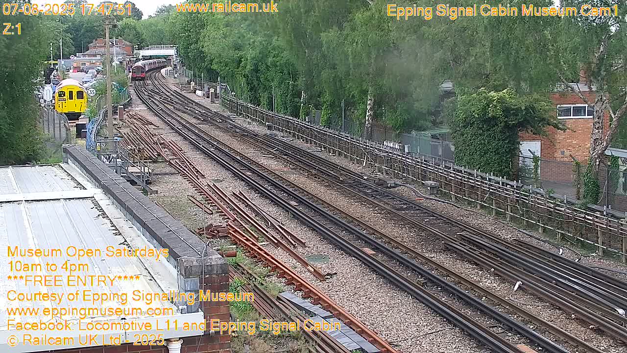 Epping Central Line Station, Epping Signal Cabin Live Cam - Epping Forest, Essex, East England, United Kingdom