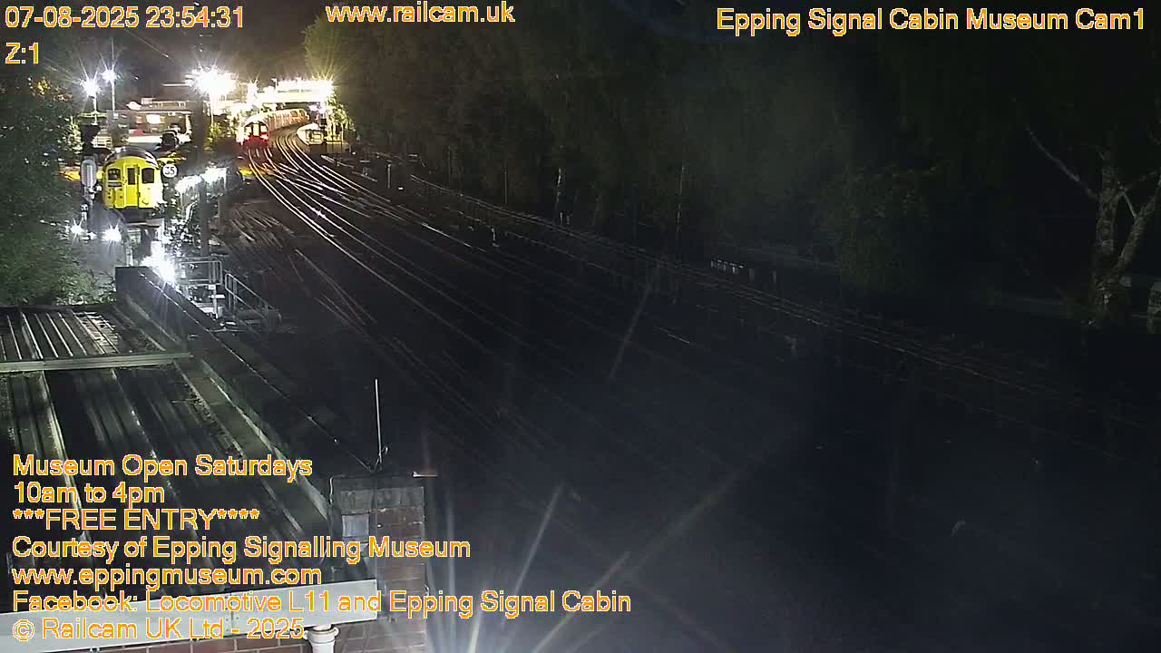 Epping Central Line Station, Epping Signal Cabin Live Cam - Epping Forest, Essex, East England, United Kingdom