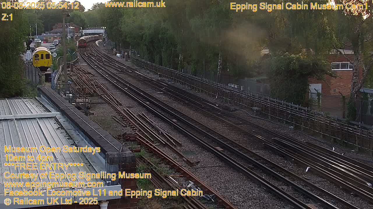 Epping Central Line Station, Epping Signal Cabin Live Cam - Epping Forest, Essex, East England, United Kingdom
