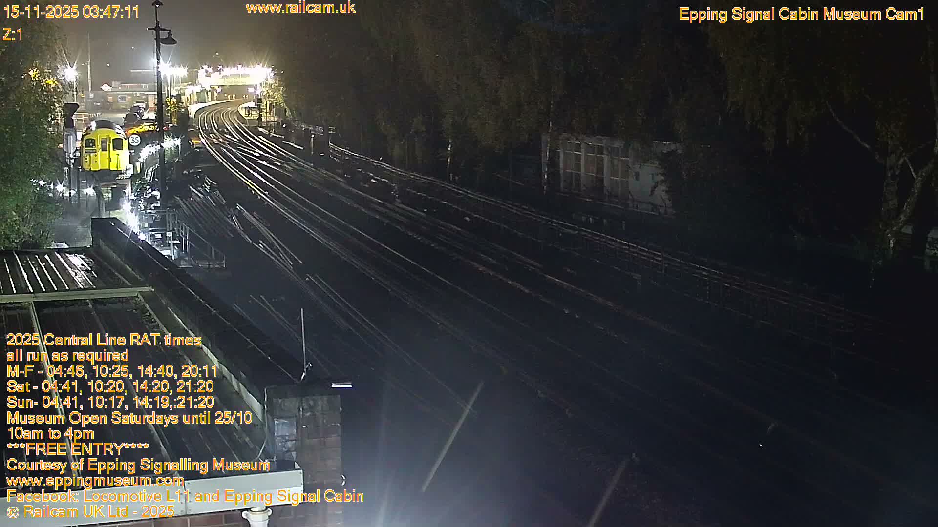 Epping Central Line Station, Epping Signal Cabin Live Cam - Epping Forest, Essex, East England, United Kingdom