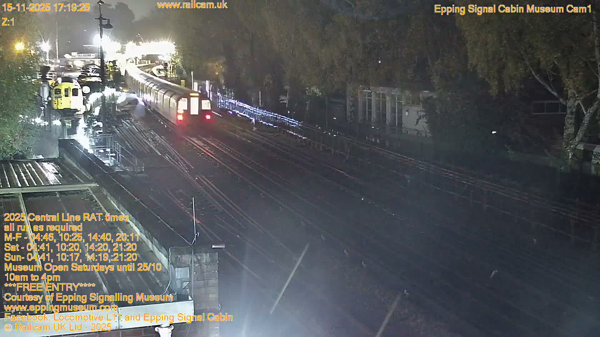 Epping Central Line Station, Epping Signal Cabin Live Cam - Epping Forest, Essex, East England, United Kingdom