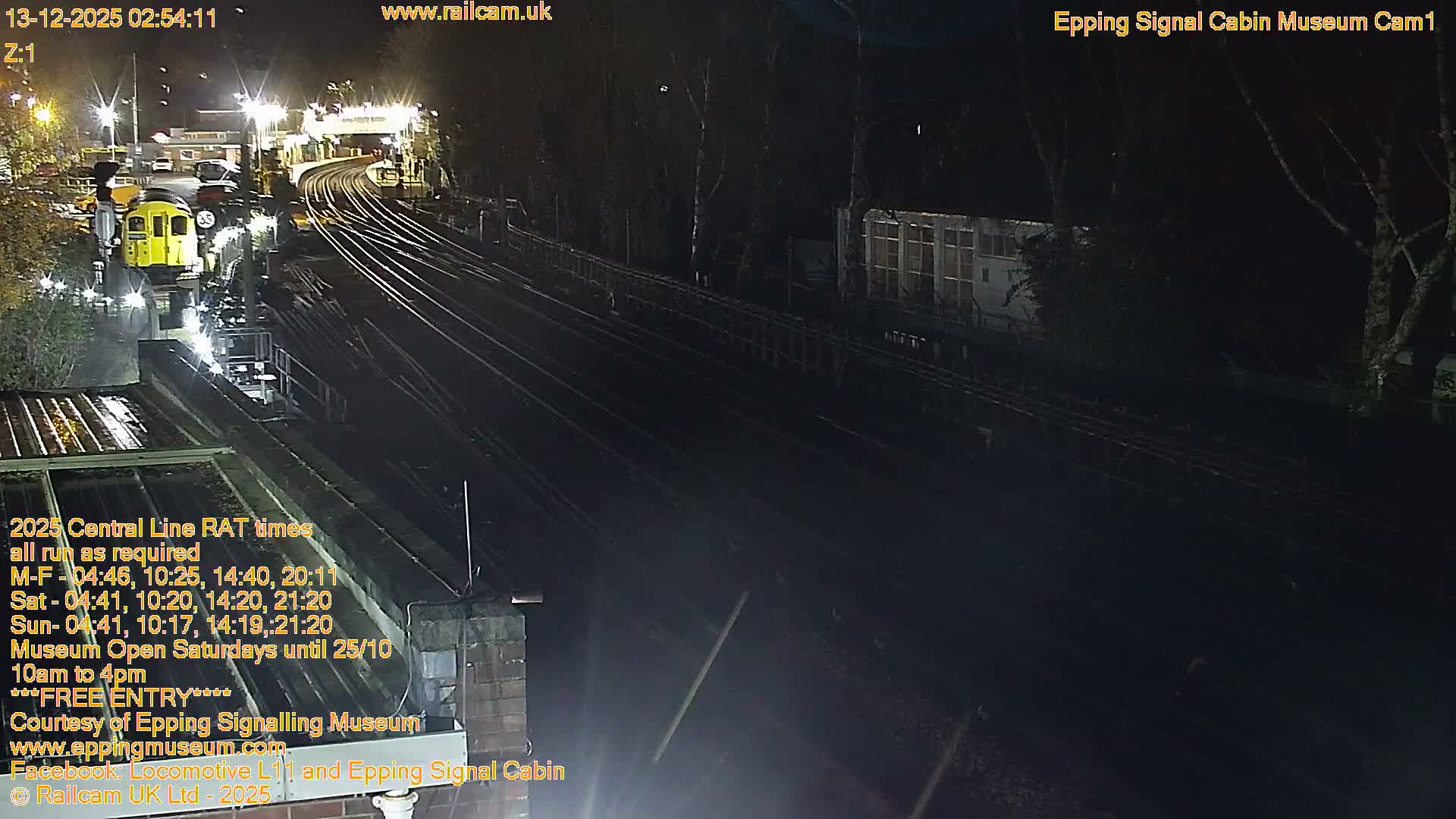Epping Central Line Station, Epping Signal Cabin Live Cam - Epping Forest, Essex, East England, United Kingdom