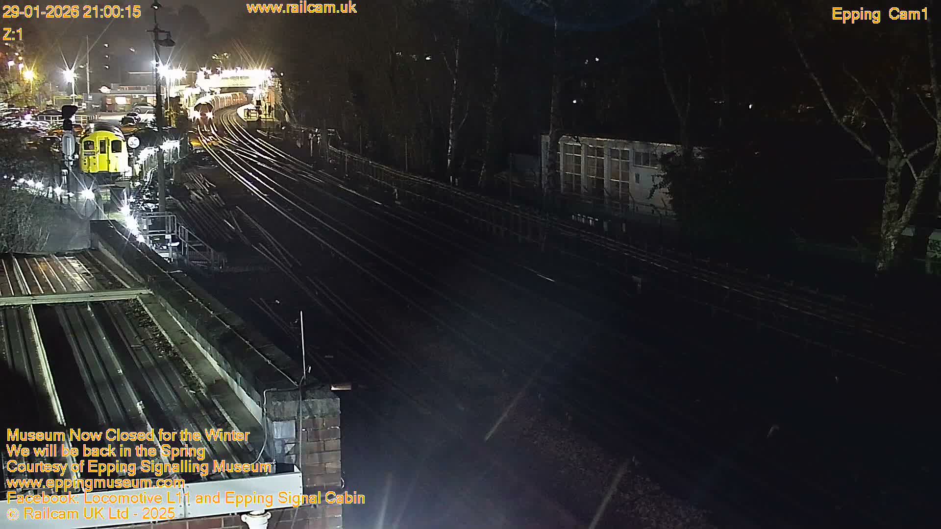 Epping Central Line Station, Epping Signal Cabin Live Cam - Epping Forest, Essex, East England, United Kingdom