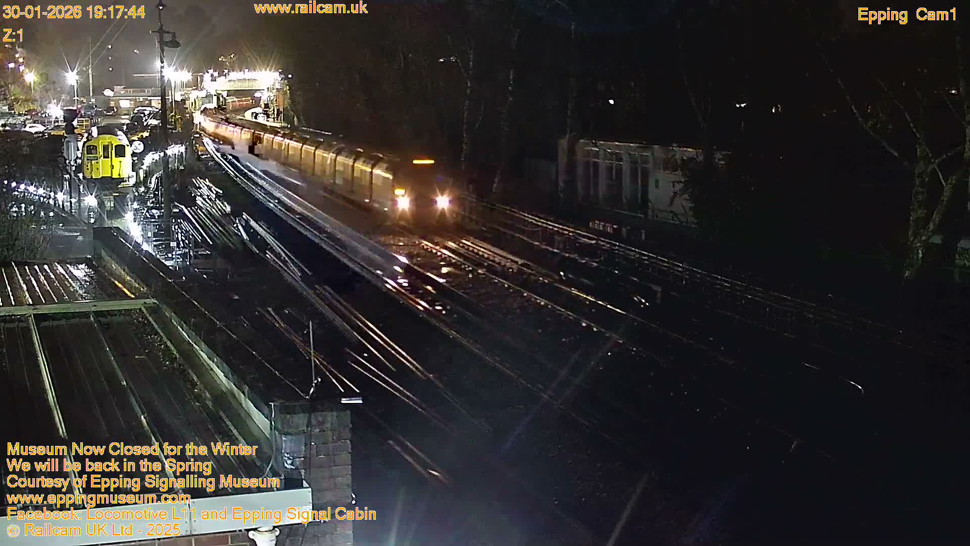 Epping Central Line Station, Epping Signal Cabin Live Cam - Epping Forest, Essex, East England, United Kingdom
