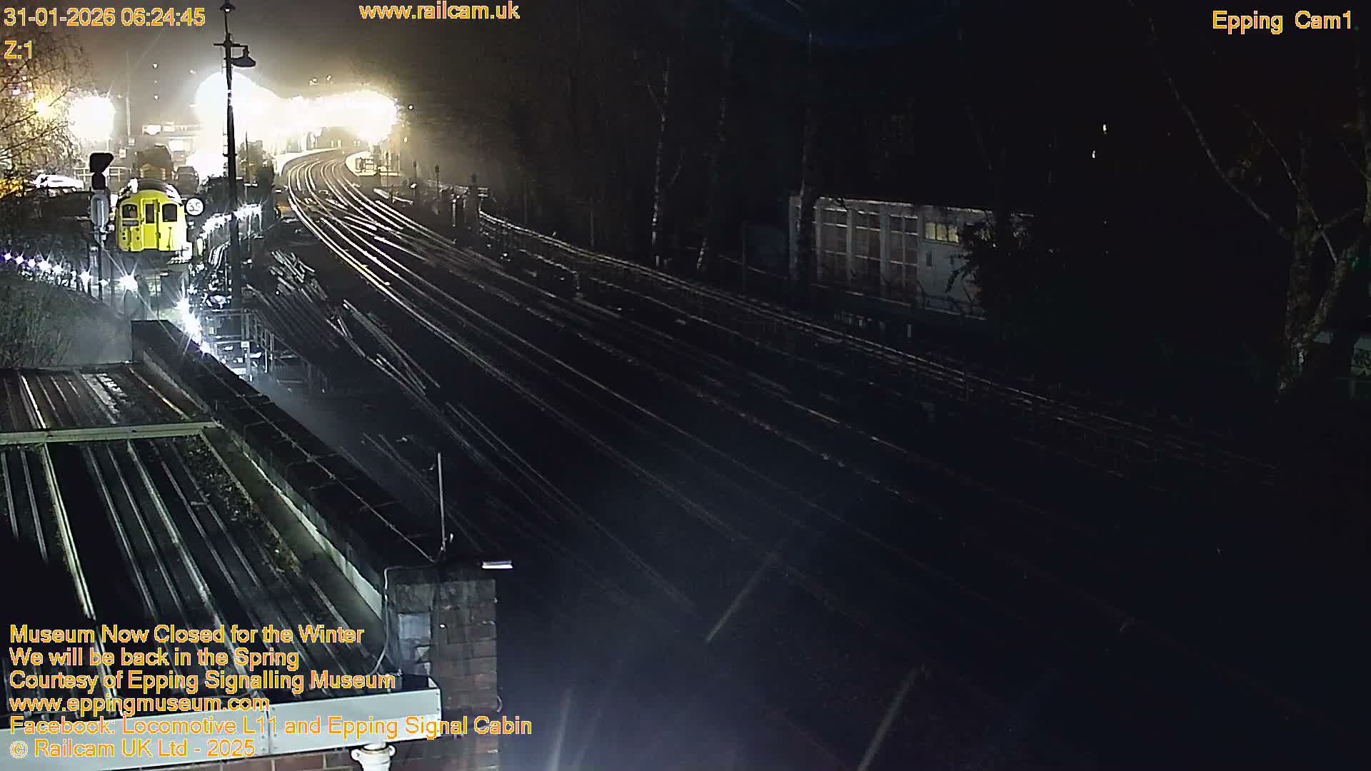 Epping Central Line Station, Epping Signal Cabin Live Cam - Epping Forest, Essex, East England, United Kingdom
