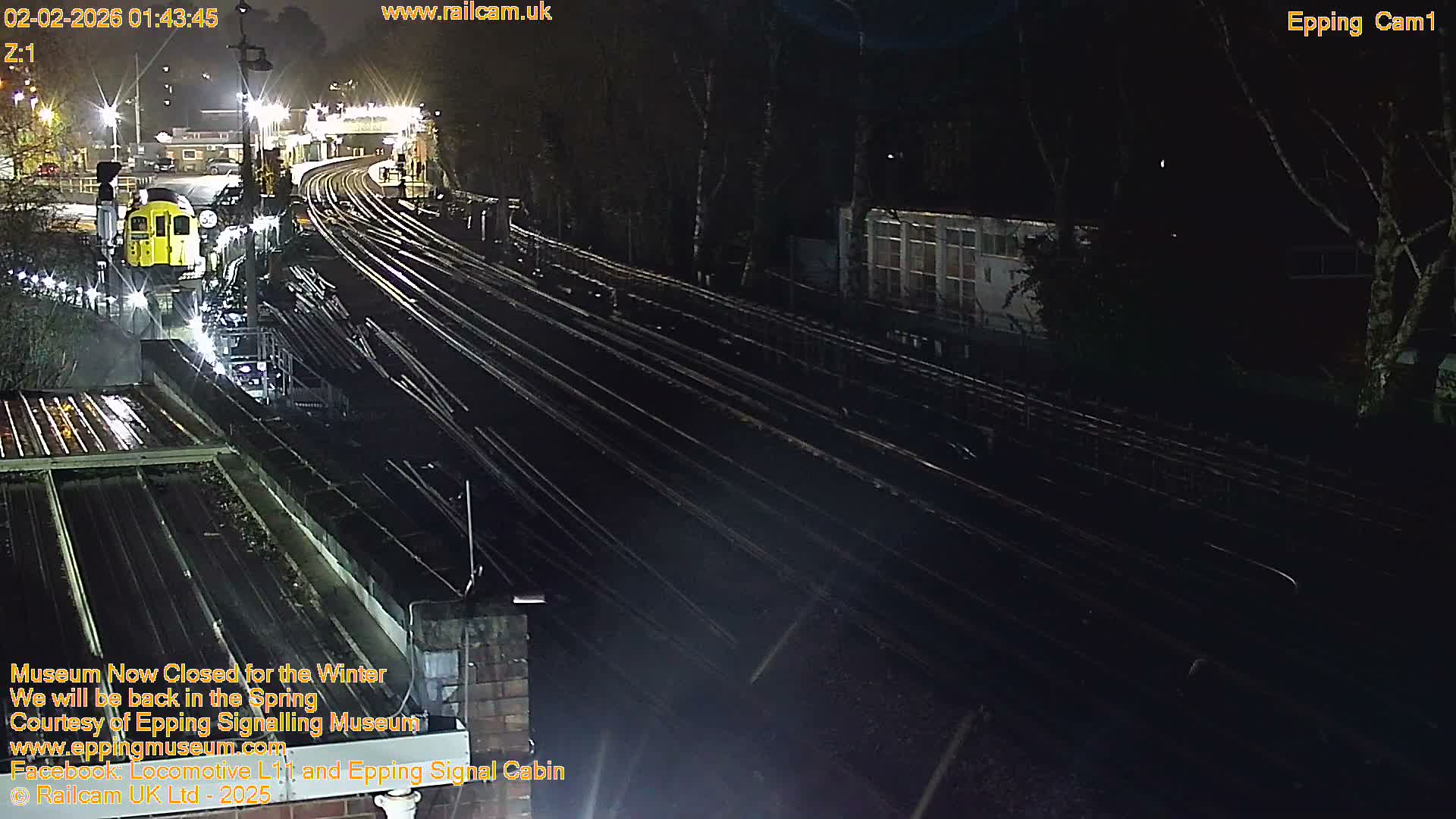 Epping Central Line Station, Epping Signal Cabin Live Cam - Epping Forest, Essex, East England, United Kingdom