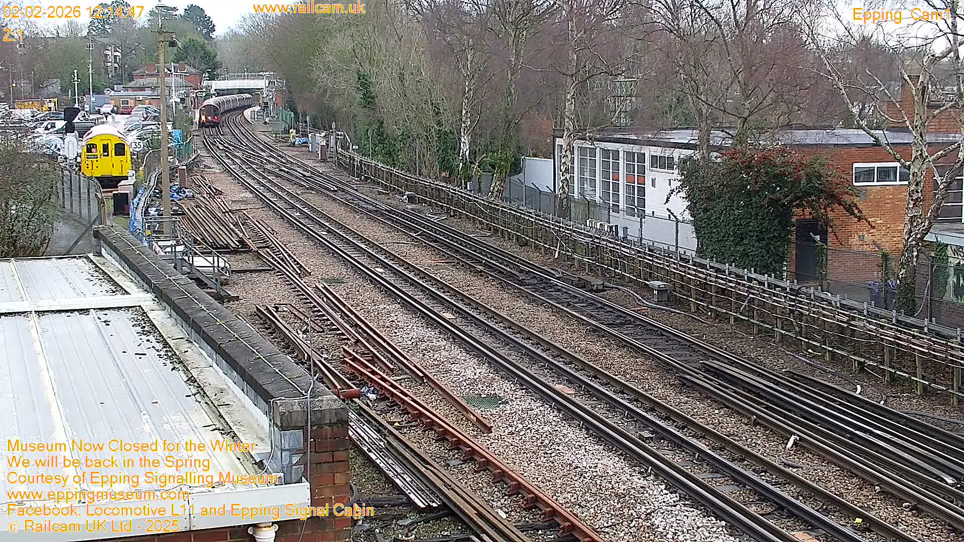 Epping Central Line Station, Epping Signal Cabin Live Cam - Epping Forest, Essex, East England, United Kingdom