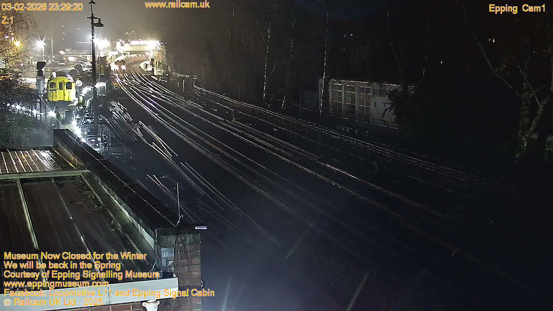 Epping Central Line Station, Epping Signal Cabin Live Cam - Epping Forest, Essex, East England, United Kingdom