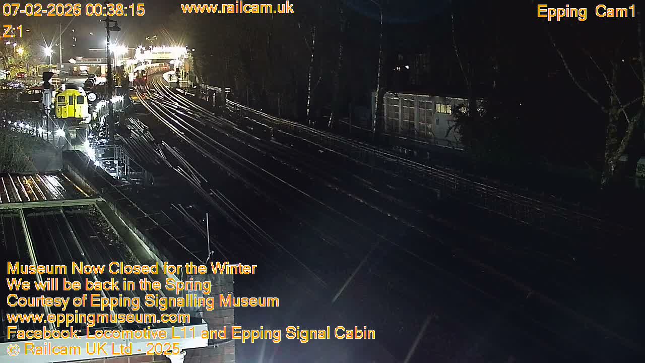 Epping Central Line Station, Epping Signal Cabin Live Cam - Epping Forest, Essex, East England, United Kingdom