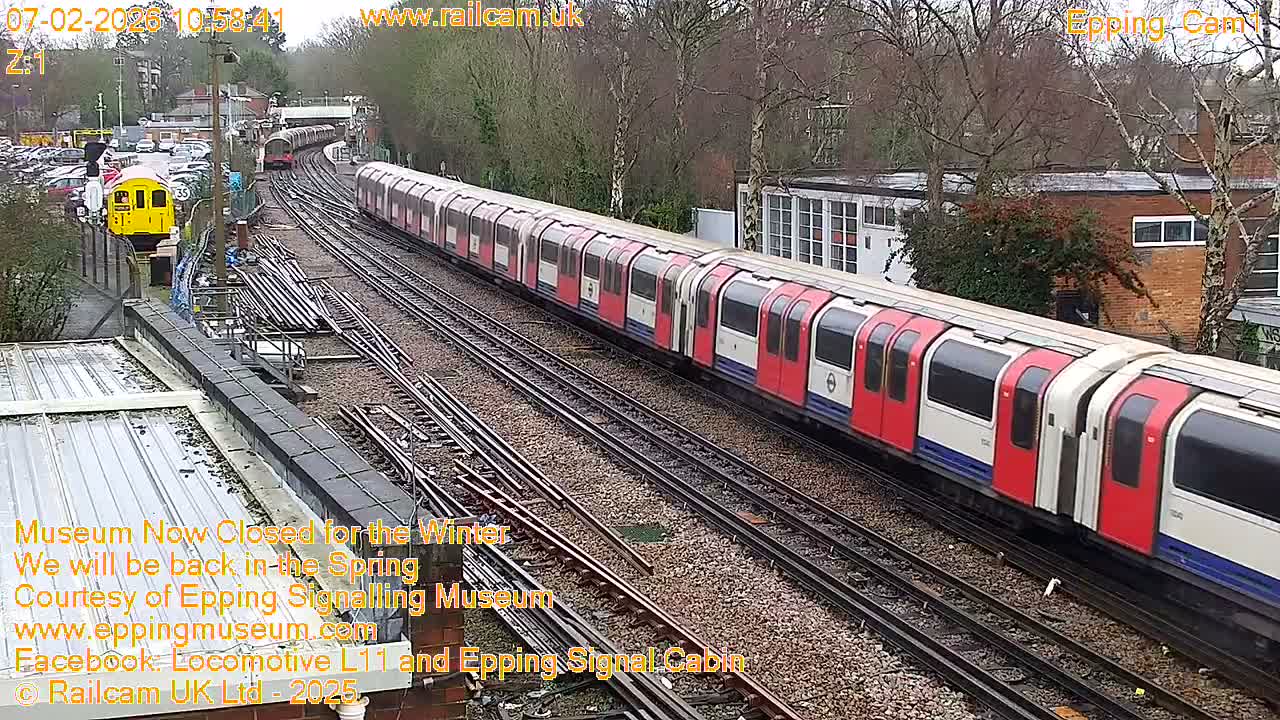 Epping Central Line Station, Epping Signal Cabin Live Cam - Epping Forest, Essex, East England, United Kingdom