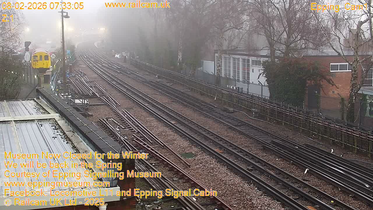 Epping Central Line Station, Epping Signal Cabin Live Cam - Epping Forest, Essex, East England, United Kingdom