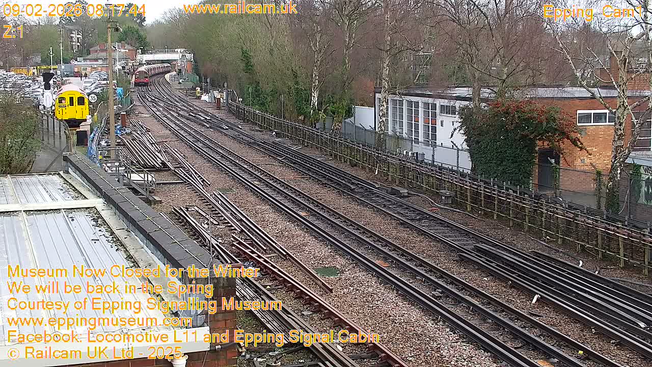 Epping Central Line Station, Epping Signal Cabin Live Cam - Epping Forest, Essex, East England, United Kingdom