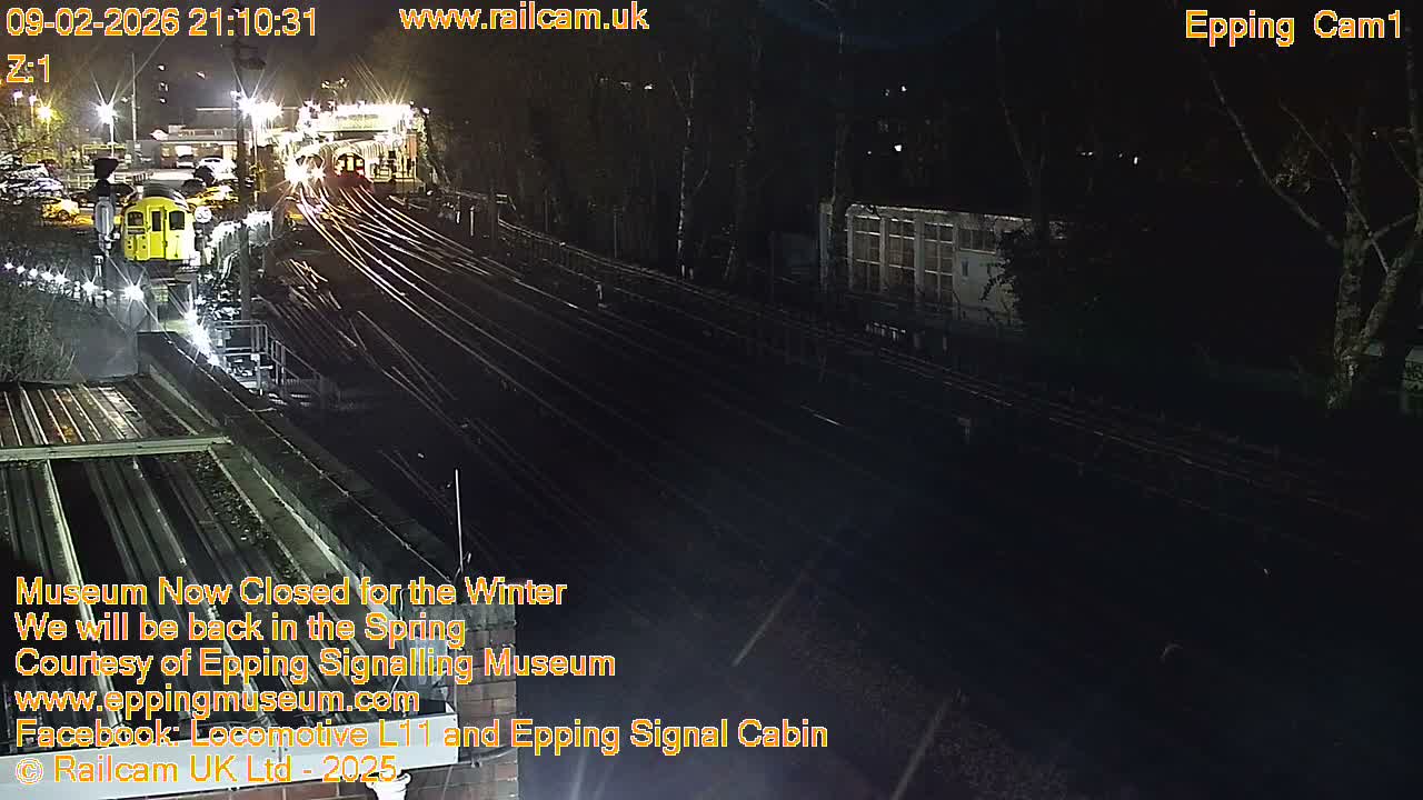 Epping Central Line Station, Epping Signal Cabin Live Cam - Epping Forest, Essex, East England, United Kingdom