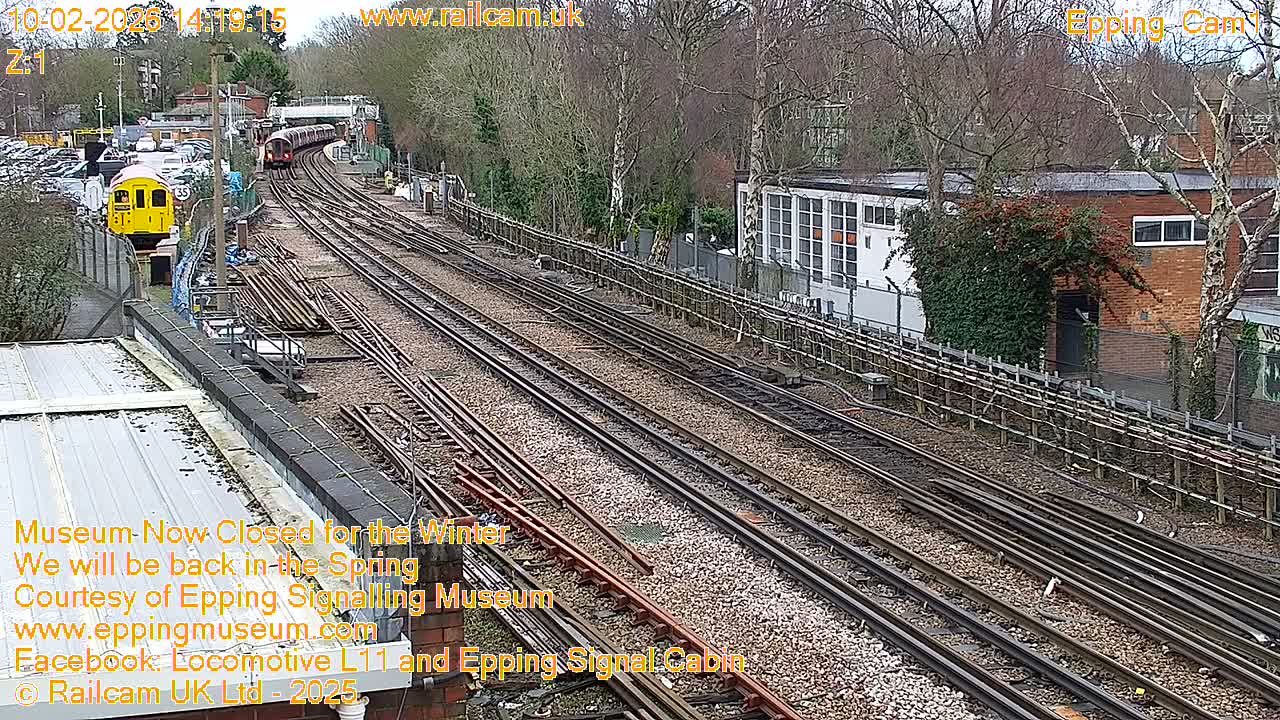 Epping Central Line Station, Epping Signal Cabin Live Cam - Epping Forest, Essex, East England, United Kingdom