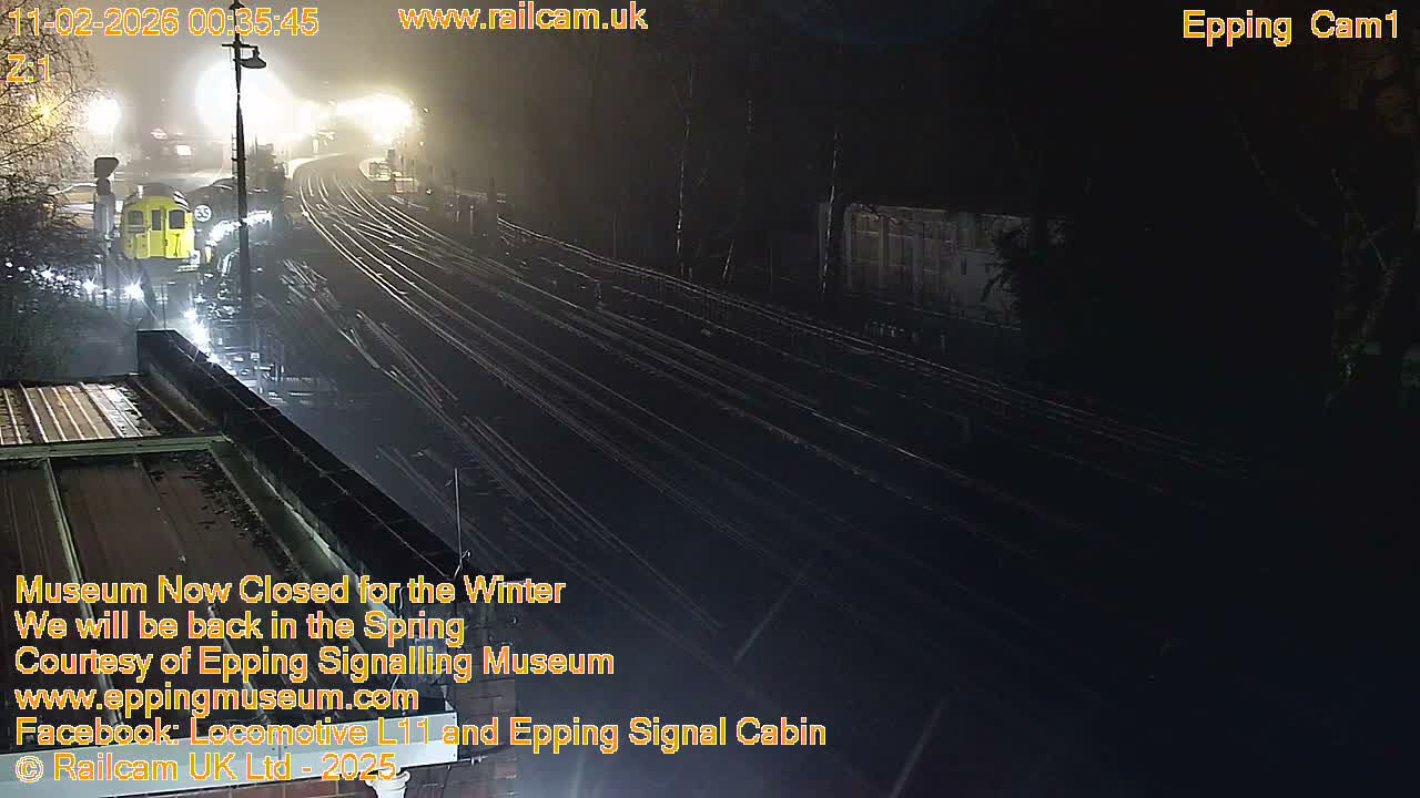 Epping Central Line Station, Epping Signal Cabin Live Cam - Epping Forest, Essex, East England, United Kingdom