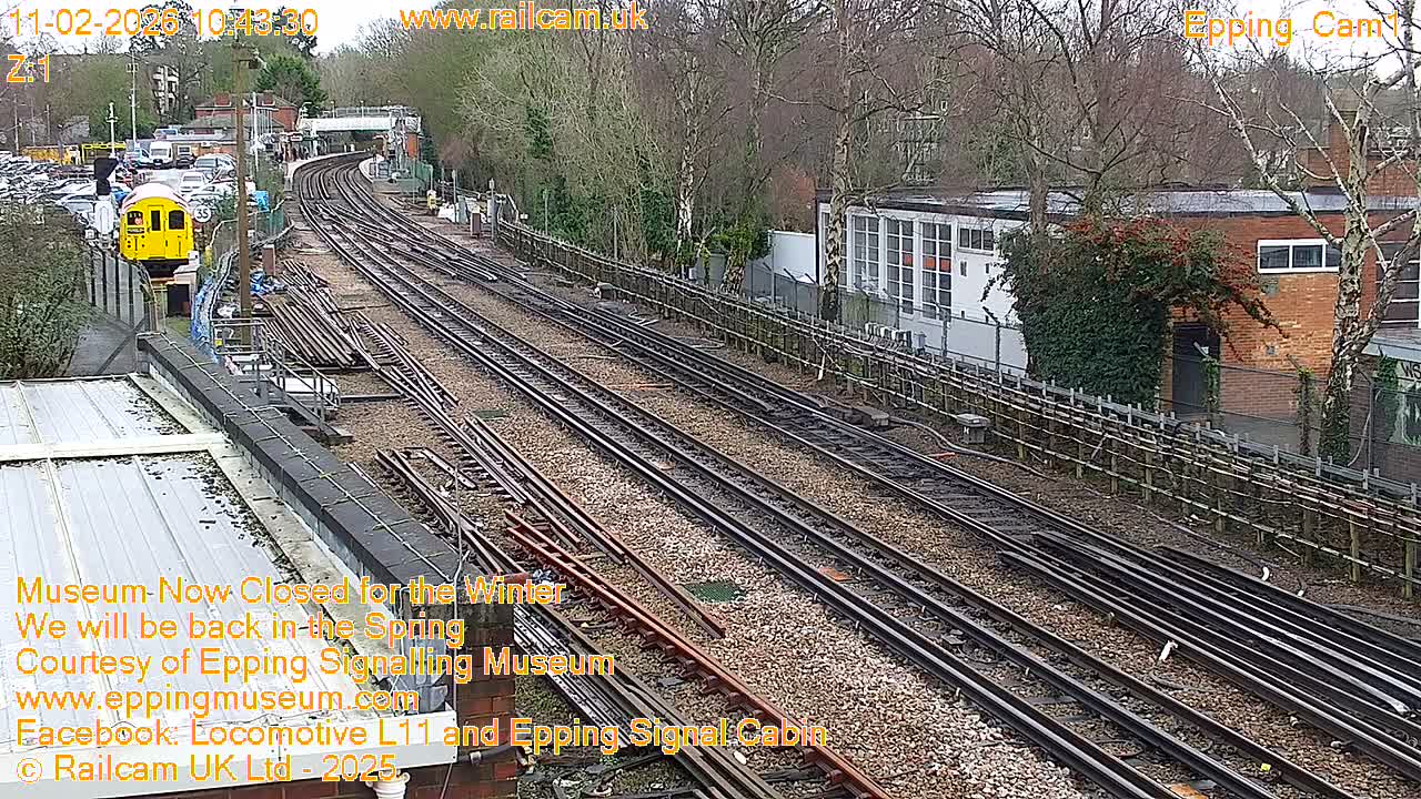 Epping Central Line Station, Epping Signal Cabin Live Cam - Epping Forest, Essex, East England, United Kingdom