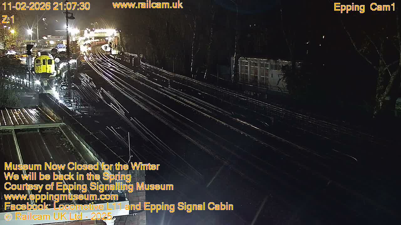 Epping Central Line Station, Epping Signal Cabin Live Cam - Epping Forest, Essex, East England, United Kingdom