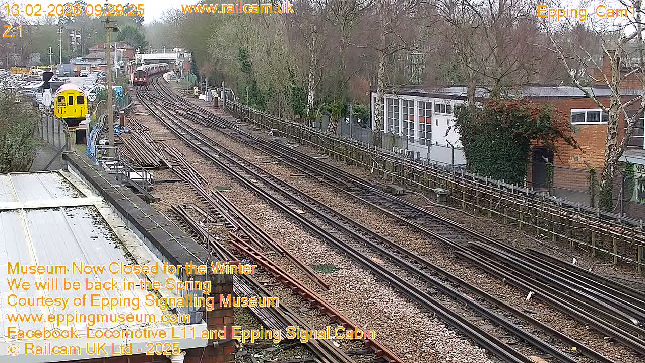 Epping Central Line Station, Epping Signal Cabin Live Cam - Epping Forest, Essex, East England, United Kingdom