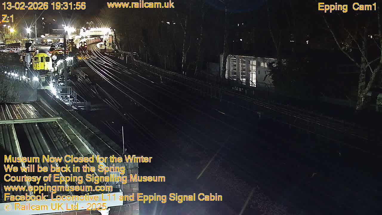 Epping Central Line Station, Epping Signal Cabin Live Cam - Epping Forest, Essex, East England, United Kingdom