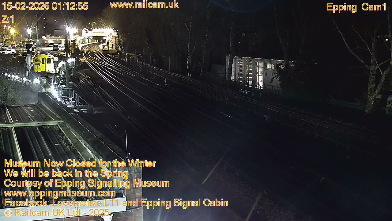 Epping Central Line Station, Epping Signal Cabin Live Cam - Epping Forest, Essex, East England, United Kingdom