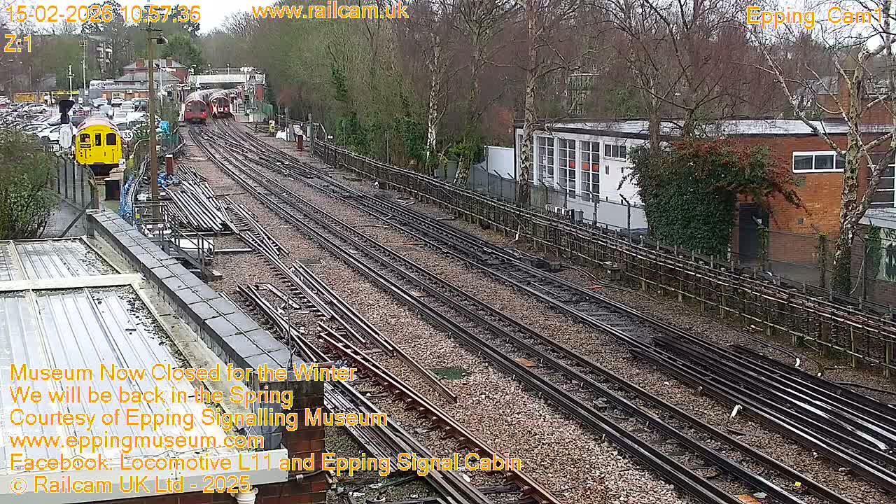 Epping Central Line Station, Epping Signal Cabin Live Cam - Epping Forest, Essex, East England, United Kingdom