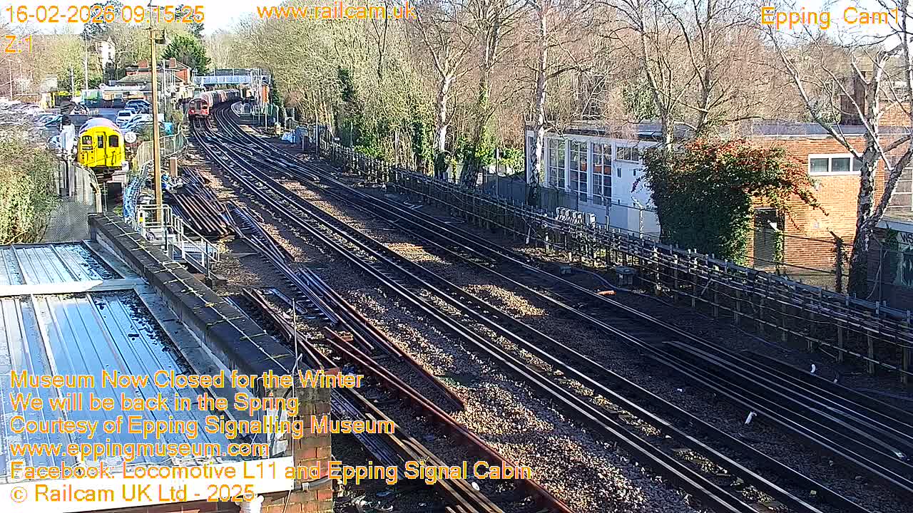 Epping Central Line Station, Epping Signal Cabin Live Cam - Epping Forest, Essex, East England, United Kingdom