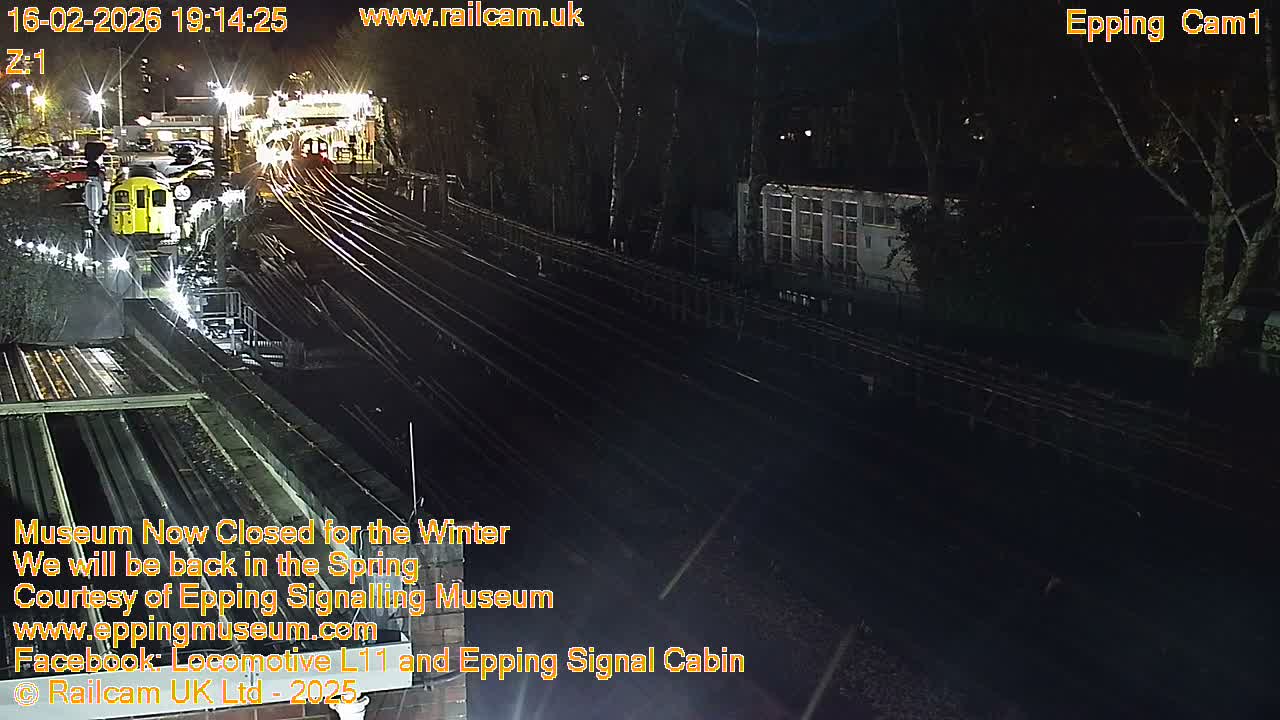 Epping Central Line Station, Epping Signal Cabin Live Cam - Epping Forest, Essex, East England, United Kingdom