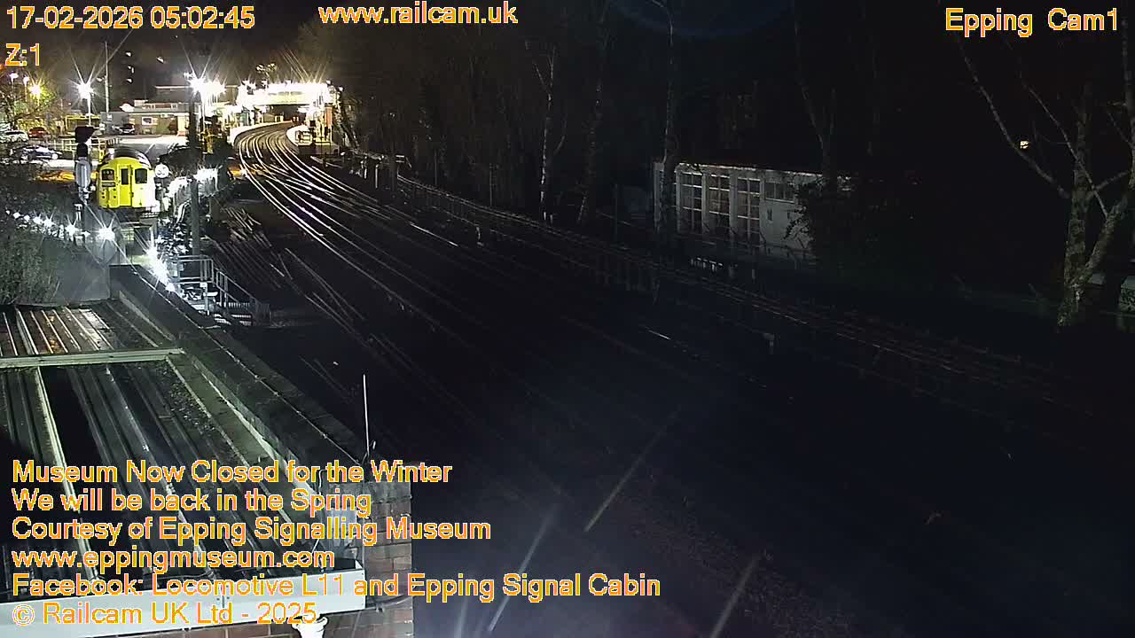 Epping Central Line Station, Epping Signal Cabin Live Cam - Epping Forest, Essex, East England, United Kingdom