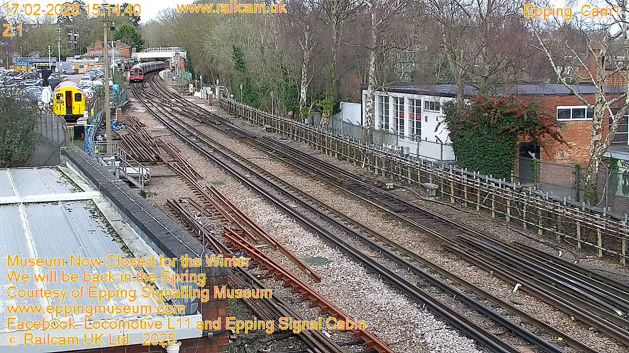 Epping Central Line Station, Epping Signal Cabin Live Cam - Epping Forest, Essex, East England, United Kingdom