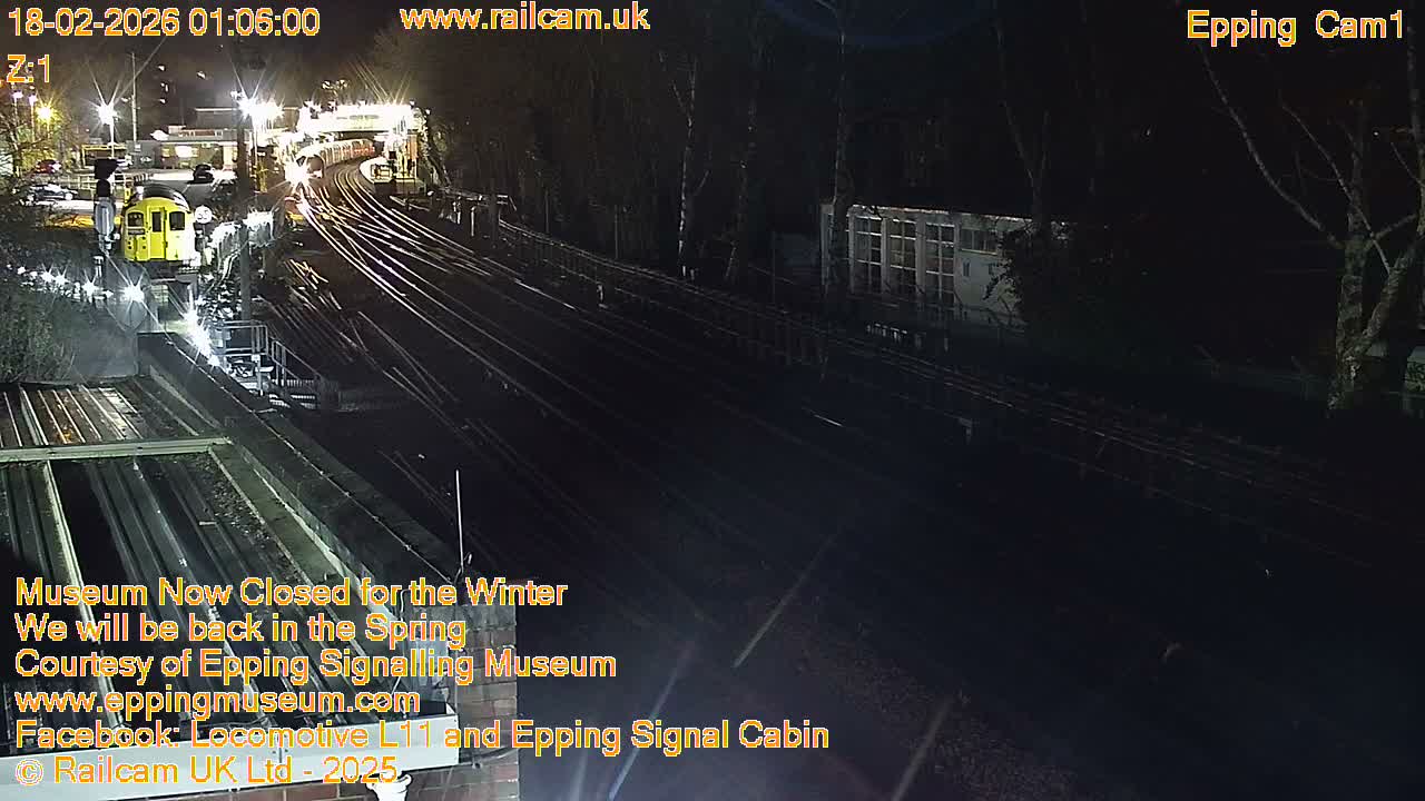Epping Central Line Station, Epping Signal Cabin Live Cam - Epping Forest, Essex, East England, United Kingdom