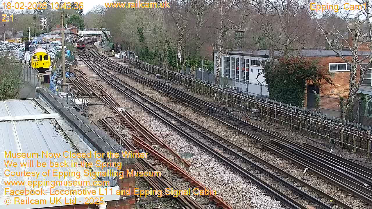 Epping Central Line Station, Epping Signal Cabin Live Cam - Epping Forest, Essex, East England, United Kingdom