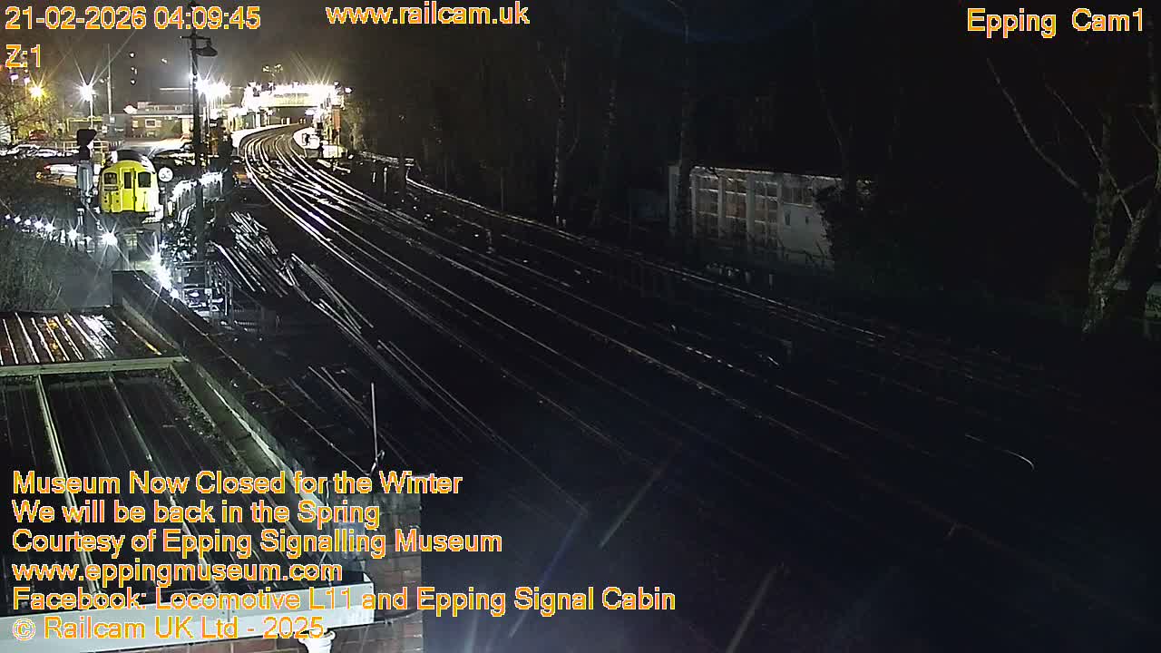 Epping Central Line Station, Epping Signal Cabin Live Cam - Epping Forest, Essex, East England, United Kingdom
