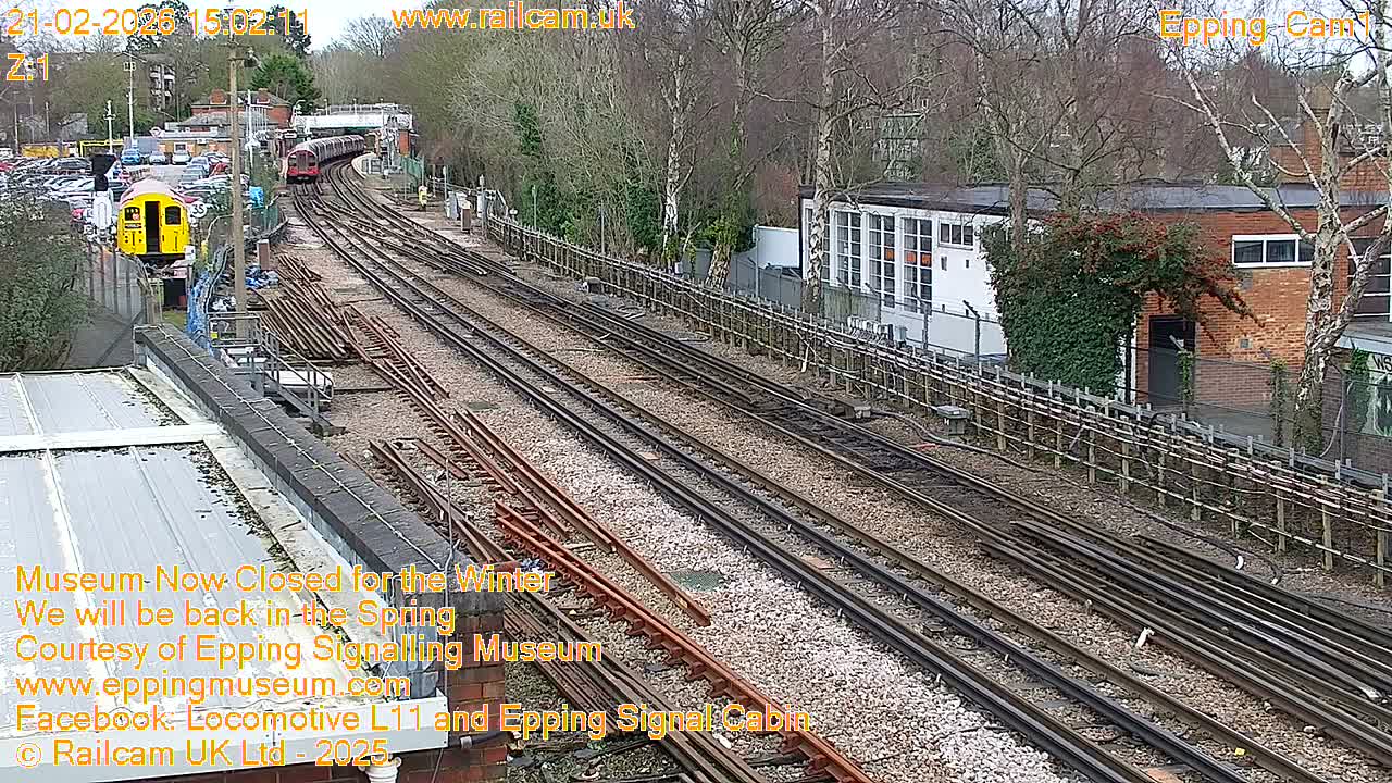 Epping Central Line Station, Epping Signal Cabin Live Cam - Epping Forest, Essex, East England, United Kingdom