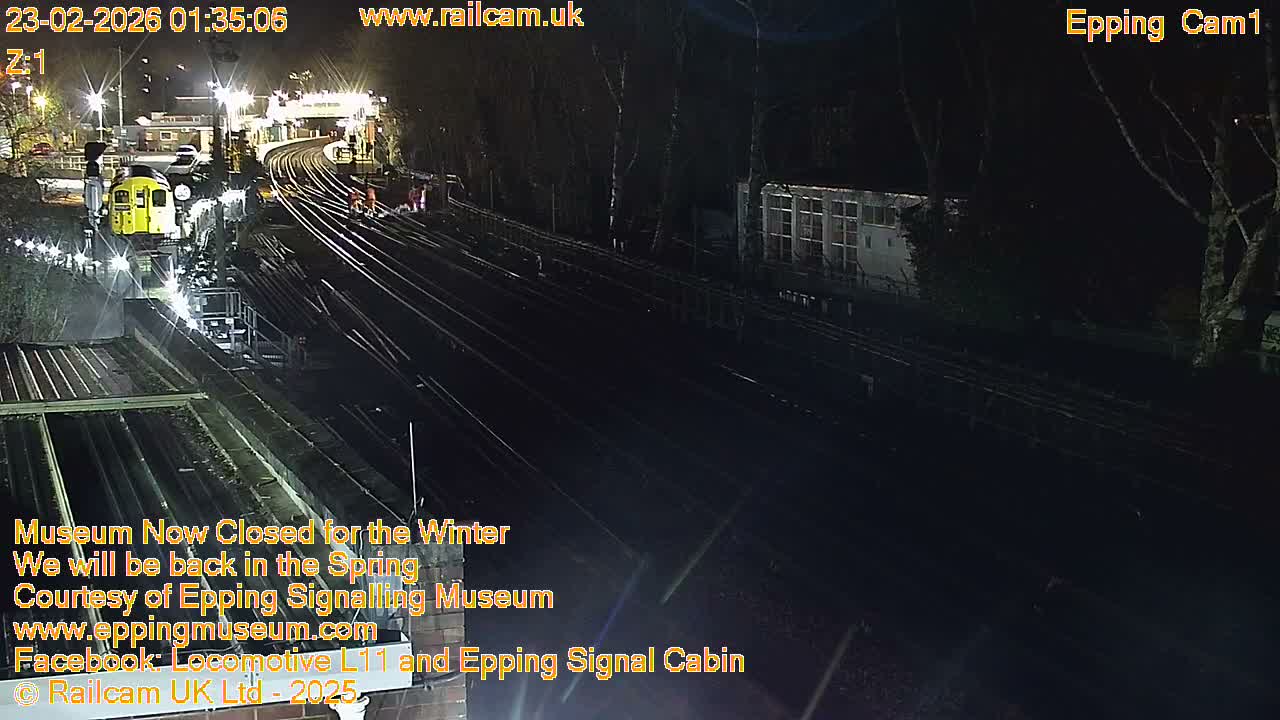 Epping Central Line Station, Epping Signal Cabin Live Cam - Epping Forest, Essex, East England, United Kingdom