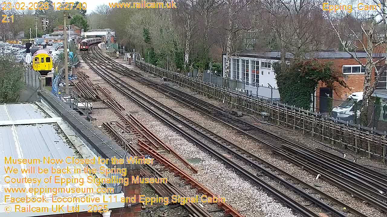 Epping Central Line Station, Epping Signal Cabin Live Cam - Epping Forest, Essex, East England, United Kingdom