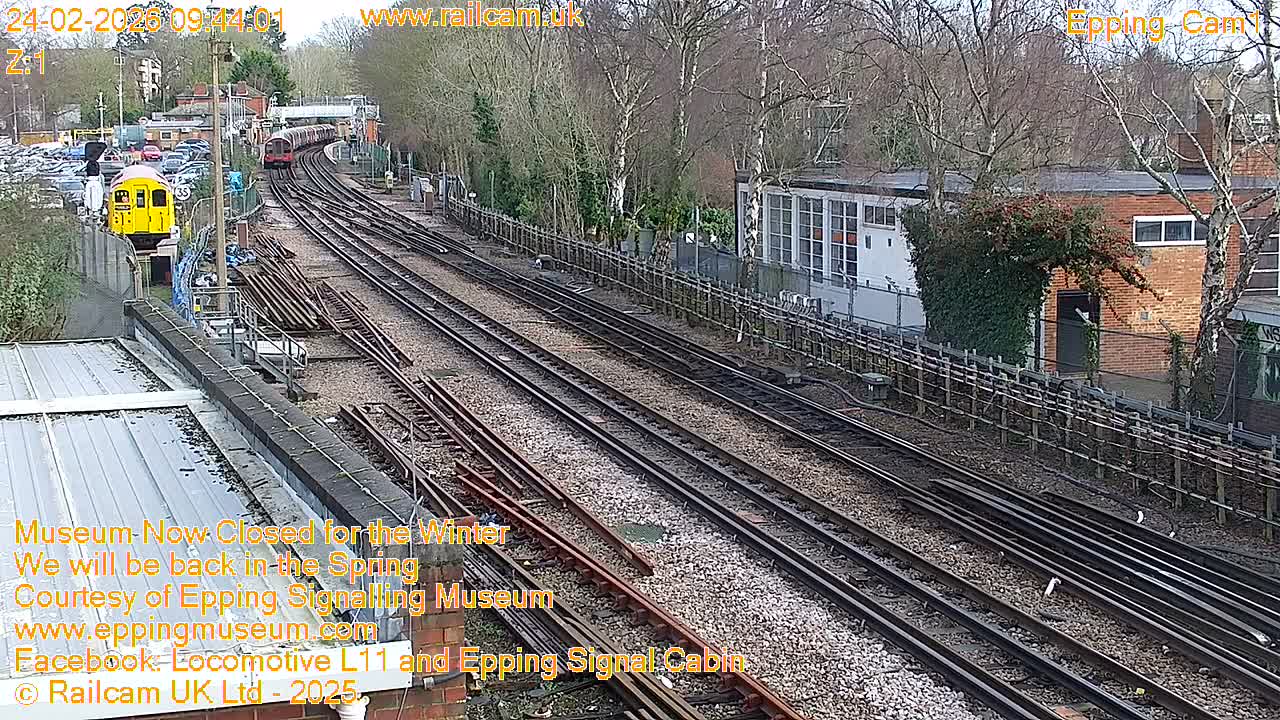 Epping Central Line Station, Epping Signal Cabin Live Cam - Epping Forest, Essex, East England, United Kingdom