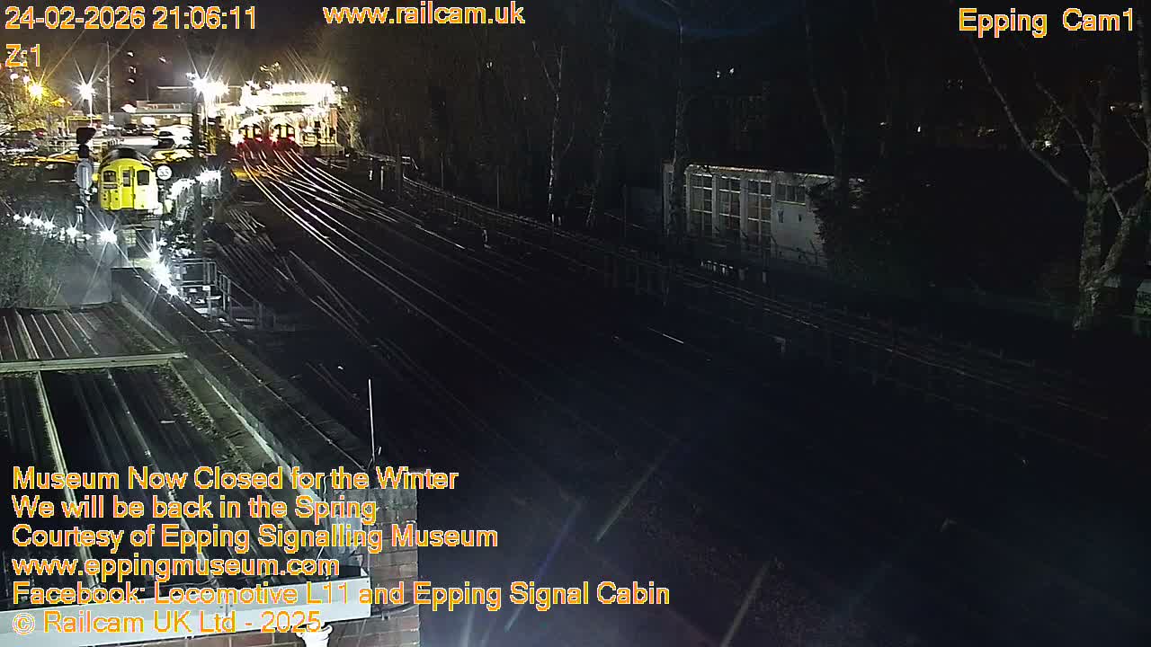 Epping Central Line Station, Epping Signal Cabin Live Cam - Epping Forest, Essex, East England, United Kingdom