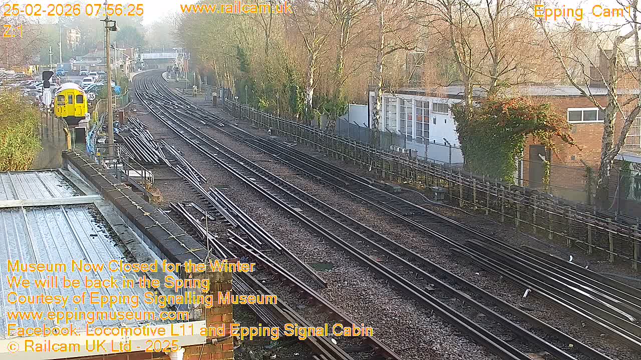 Epping Central Line Station, Epping Signal Cabin Live Cam - Epping Forest, Essex, East England, United Kingdom