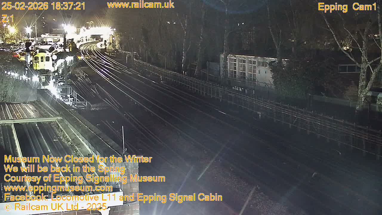 Epping Central Line Station, Epping Signal Cabin Live Cam - Epping Forest, Essex, East England, United Kingdom
